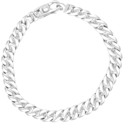 Pompeii3 Men's Cuban Link 14k Gold (43gram) Or Platinum (69gram) 8mm Bracelet 8.5" In Multi