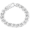 Pompeii3 Men's 14k Gold (79gram) Or Platinum (127gram) 12mm Link Bracelet 8.5" In Multi