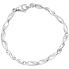 Pompeii3 Men's Link 14k Gold (24gram) Or Platinum (39gram) 5.5mm Bracelet 8.5" In Silver
