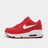 Nike Babies'  Kids' Toddler Air Max 90 Casual Shoes In Track Red/white/mystic Red