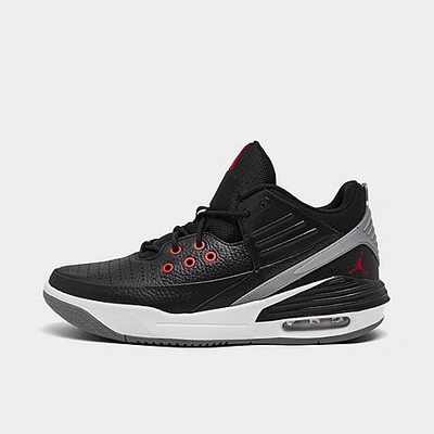 Nike Air Jordan Max Aura 5 Casual Shoes In Black/grey/red