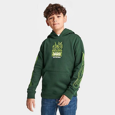 Vans Kids' Neon Flames Hoodie In Mountain View