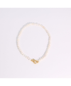 Joey Baby 18k Gold Plated Freshwater Pearls -jackie Essential Pearl Necklace L20" For Women In Pearl