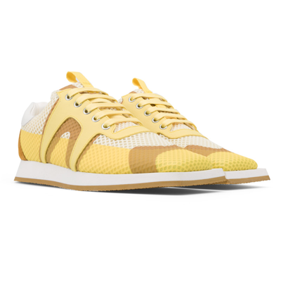 Camperlab Sneakers For Women In Yellow,white