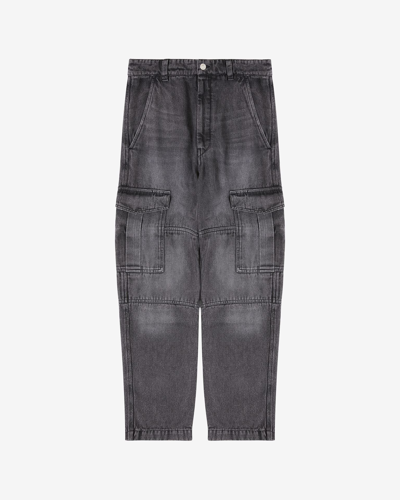 Isabel Marant Terence Cargo Pants In Grigio