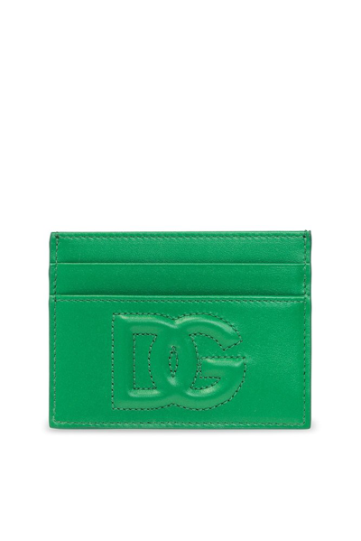 Dolce & Gabbana Logo In Green