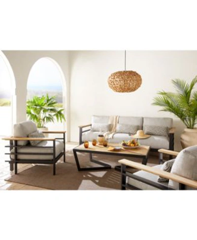 Tommy Bahama South Beach Outdoor Seating Collection In Parchment