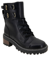 BCBGENERATION WOMEN'S CURTIS NARROW CALF COMBAT BOOT