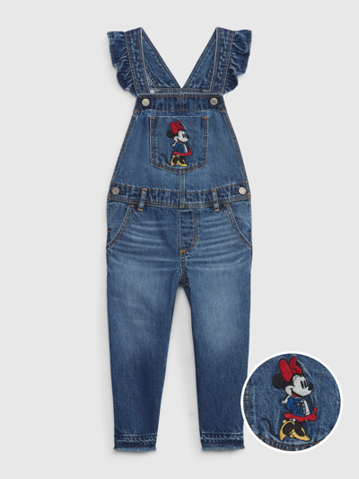 Gap Baby | Disney Minnie Mouse Denim Overalls