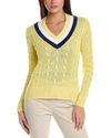 BROOKS BROTHERS LINEN SWEATER