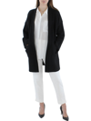 EILEEN FISHER WOMENS RIBBED LAYERING OPEN-FRONT BLAZER