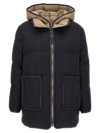 BRUNELLO CUCINELLI BRUNELLO CUCINELLI FLANNEL DOWN JACKET