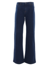 FAY PANT. DENIM FLARE STRETCH,NTW8246506LTH3U809