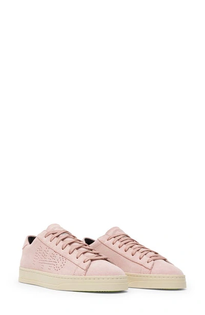P448 Jack Suede Low Top Sneaker In Pink