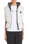 MONCLER MONCLER WESER HOODED DOWN PUFFER VEST