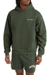 Museum Of Peace And Quiet Signature Cotton Graphic Hoodie In Forest