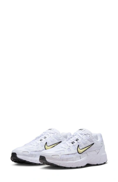 Nike P-6000 Sneaker In Lemon Chiffon/white/black