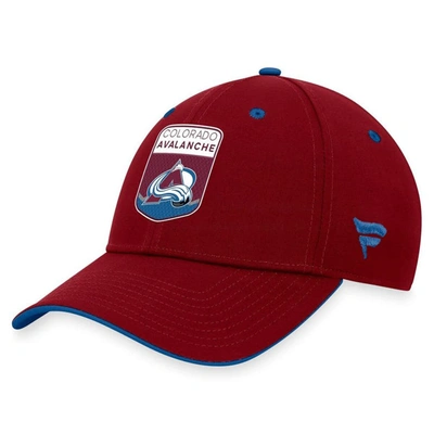 Fanatics Branded  Burgundy Colorado Avalanche 2023 Nhl Draft Flex Hat