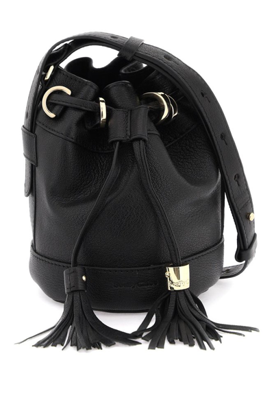 See By Chloé Small Vicki Leather Bucket Bag In Black