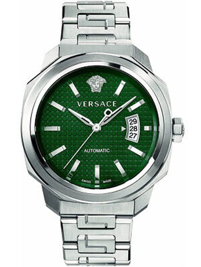 Pre-owned Versace Veag00122  Dylos Automatic Mens Watch 42mm 5atm