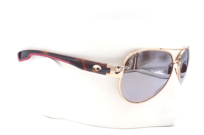 Pre-owned Costa Del Mar South Point Rose Gold Copper Sunglasses 06s4010 40101059 $245 In Silver