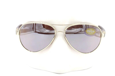 Pre-owned Costa Del Mar Loreto Rose Gold Copper Silver Sunglasses 06s4006 40061256