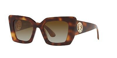 Pre-owned Burberry Daisy Be 4344 Havana/polar Brown 51/20/140 Women Sunglasses