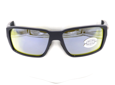 Pre-owned Costa Del Mar Fantail Pro Sunrise Silver 580g Sunglasses 06s9079 06s90790560