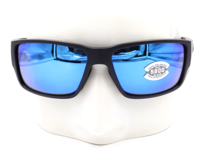 Pre-owned Costa Del Mar Blackfin Pro Black Sunglasses Blue 580g 06s9078 90780160 $284 In Gray