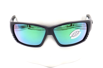 Pre-owned Costa Del Mar Tuna Alley 01 Blackout Green 580g Sunglasses 06s9009 90092162