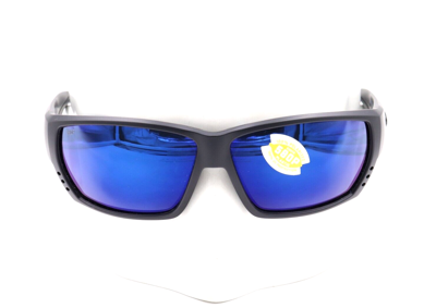 Pre-owned Costa Del Mar Tuna Alley 01 Blackout Blue Sunglasses 06s9009 90090462 $213