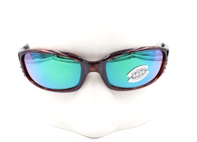 Pre-owned Costa Del Mar Brine 10 Tortoise Green 580g Sunglasses 06s9017 90171259 $262