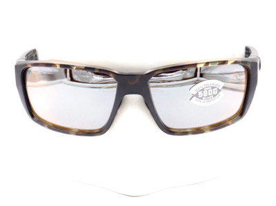 Pre-owned Costa Del Mar Fantail Pro Wetlands Copper/silver Sunglasses 06s9079 90790860