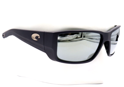 Pre-owned Costa Del Mar Blackfin Pro Matte Black Gray 580g Sunglasses 06s9078 90780460 In Gray / Silver