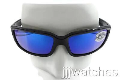 Pre-owned Costa Del Mar Caballlito Black Blue 580g Polarized Sunglasses 06s9025-90251359