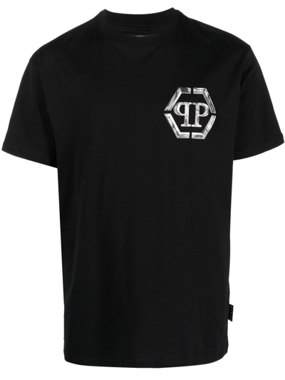 Philipp Plein T-shirt With Logo In Black