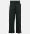 's Max Mara Cotton Straight Pants In Black