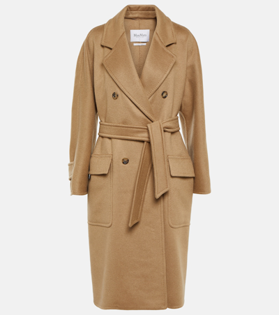 Max Mara Renania Cashmere Wrap Coat In Cammello