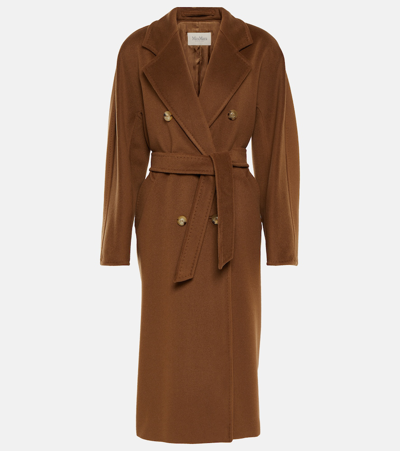 Max Mara Madame Coat In Brown