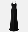 Max Mara Silk 'riccio' In Black