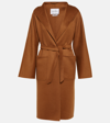 Max Mara Ludmilla Belted Cashmere Coat In Brown