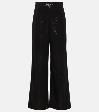 MAX MARA STELVIO SEQUINED GEORGETTE PANTS