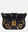 BALMAIN BLAZE LEATHER SHOULDER BAG