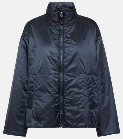 Max Mara Matisse Down Jacket In Blue