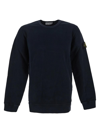 Stone Island Cotton Sweatshirt In Blue