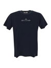 Stone Island Cotton T-shirt In Blue