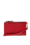 MARC JACOBS MARC JACOBS LOGO EMBOSSED ZIPPED WALLET