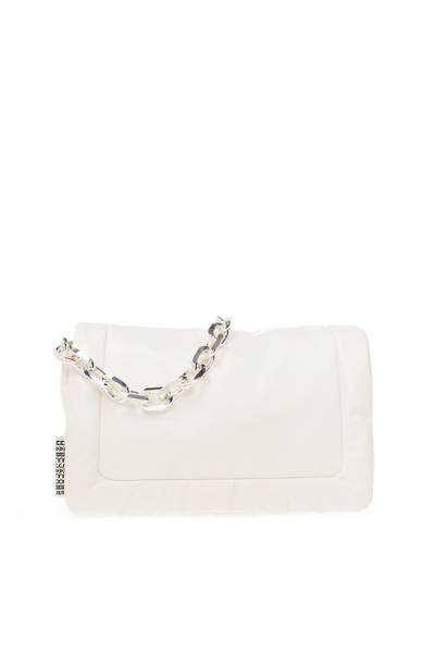 Marc Jacobs The Barcode Pillow Bag In White/silver