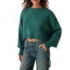 FREE PEOPLE EASY STREET CROP PULLOVER