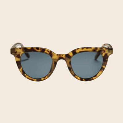Chpo Langholmen Recycled Plastic Sunglasses | Leopard In Animal Print
